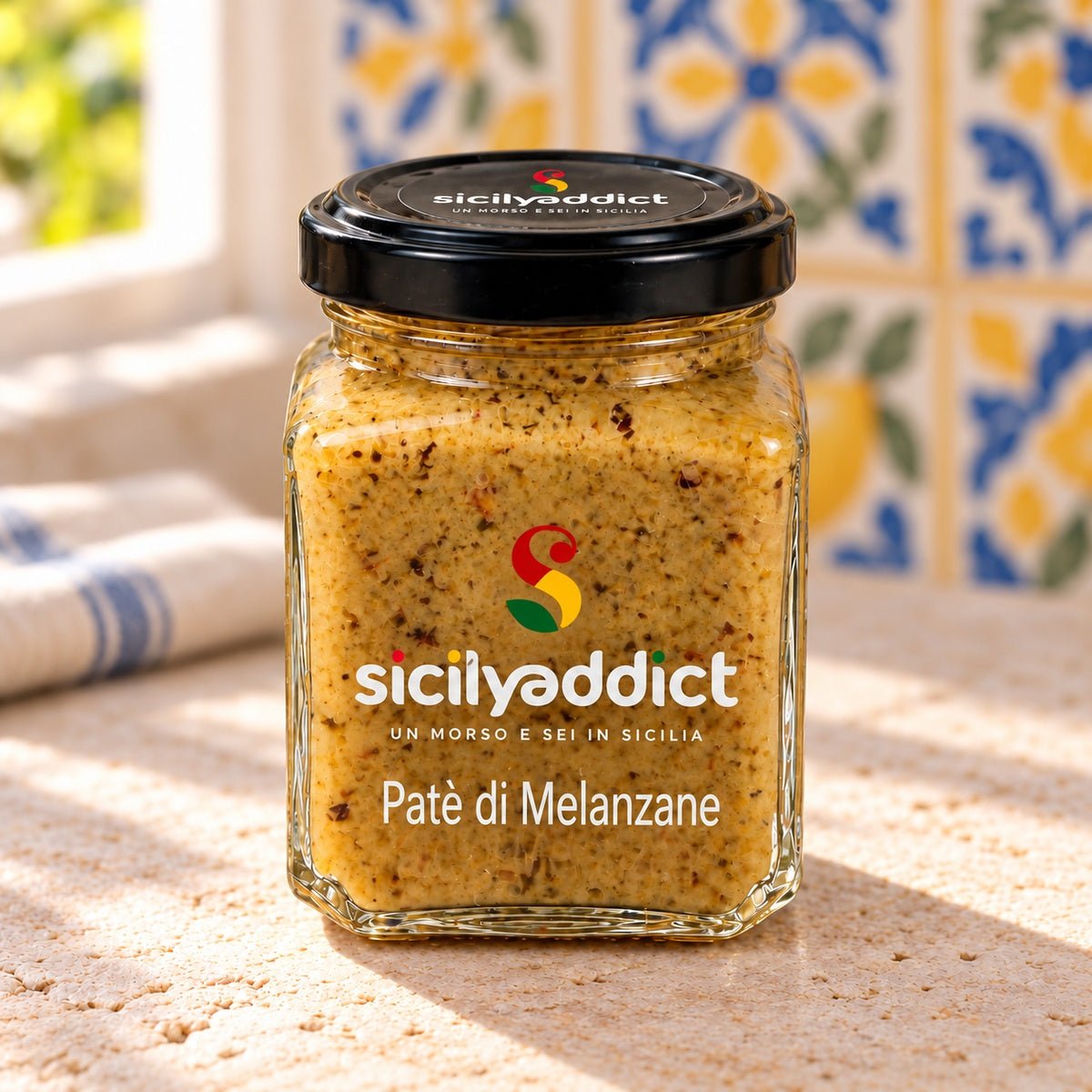 Patè di melanzane 180 g - SicilyAddict
