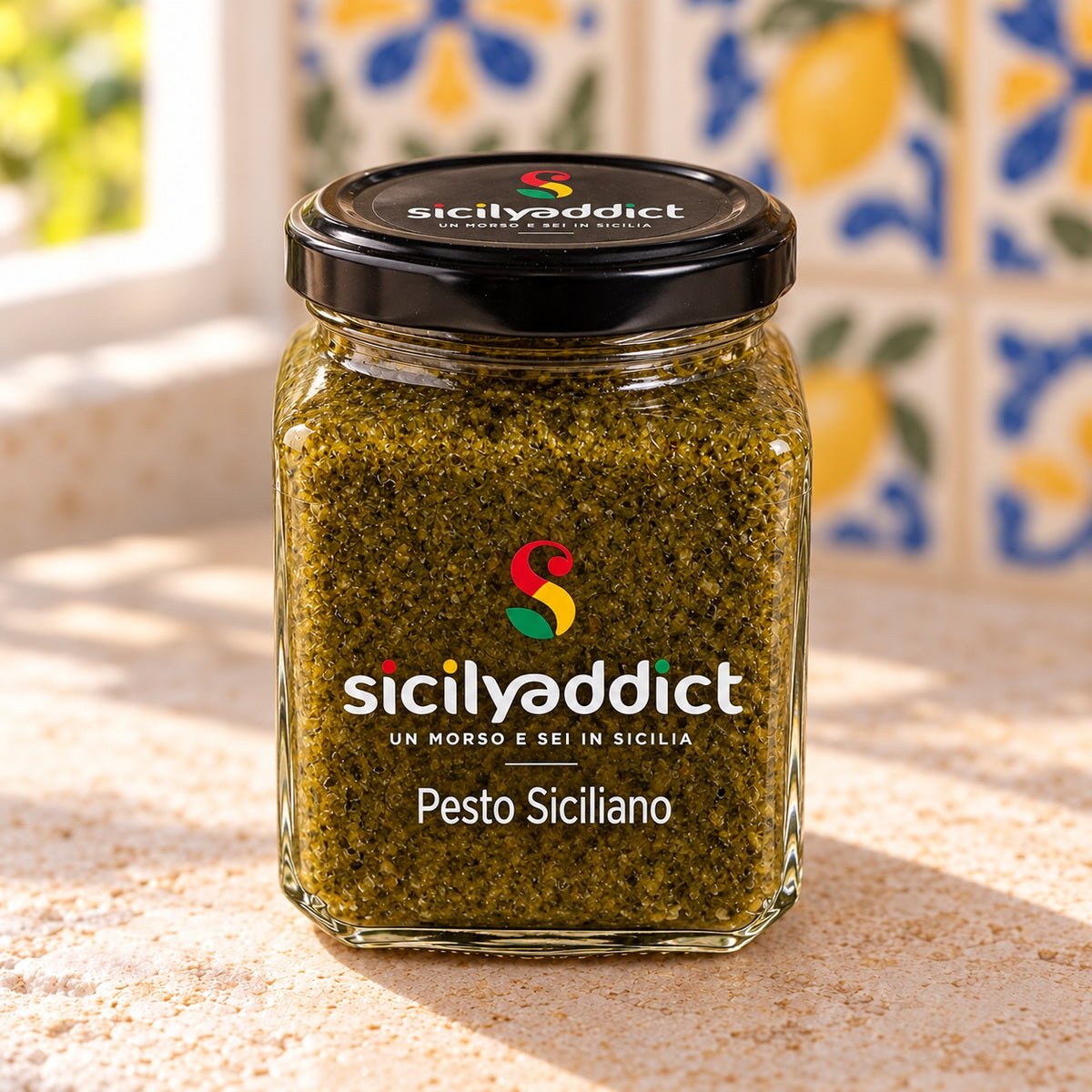Pesto Siciliano 180 g - SicilyAddict