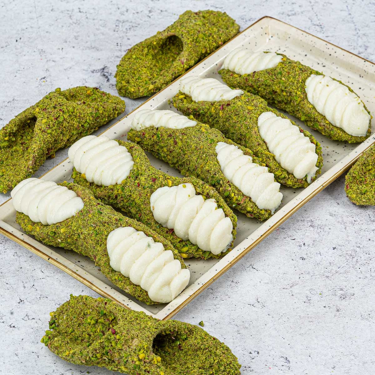 Sizilianisches Cannoli-Set – Pistacchio Lovers