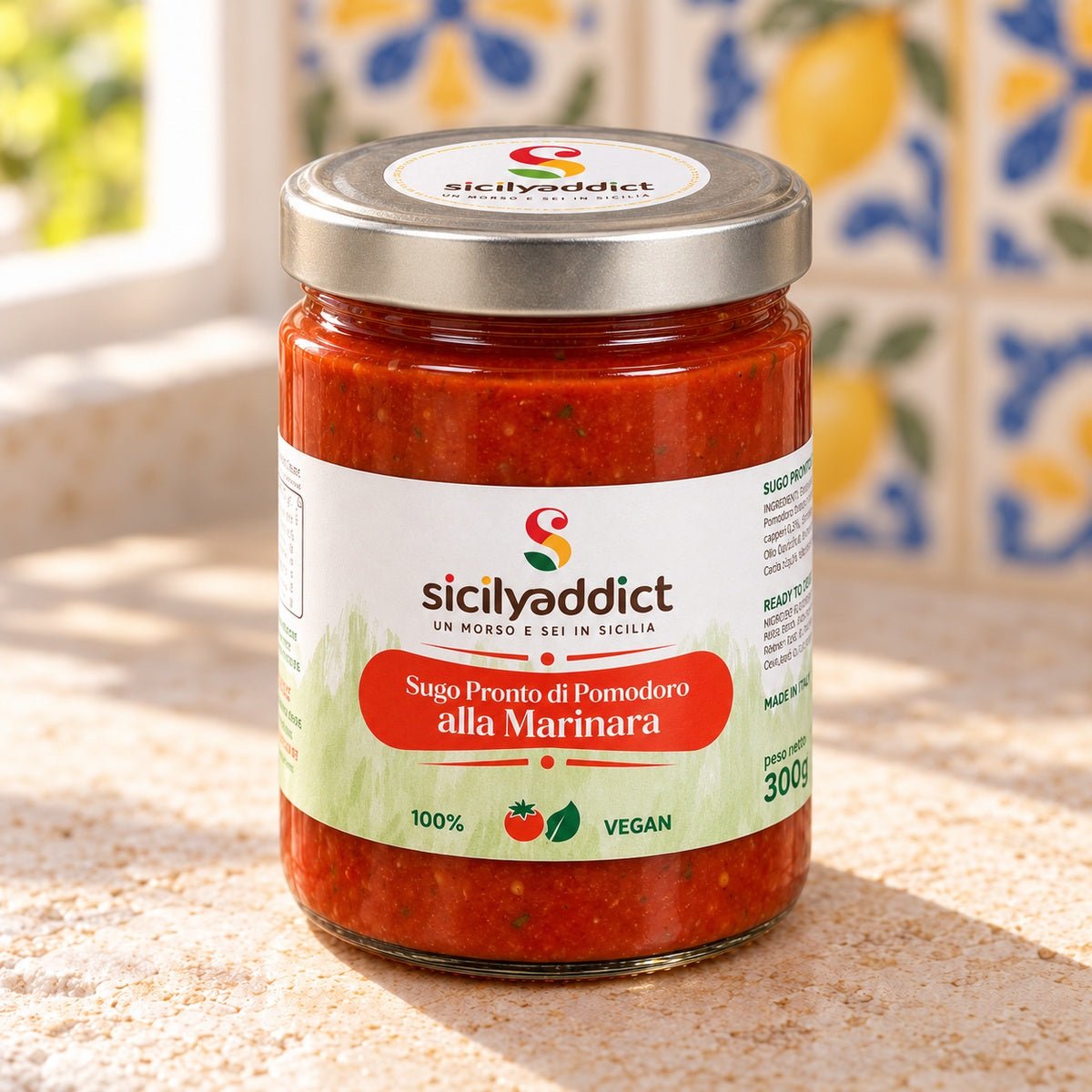Sugo pronto alla marinara 300g - SicilyAddict