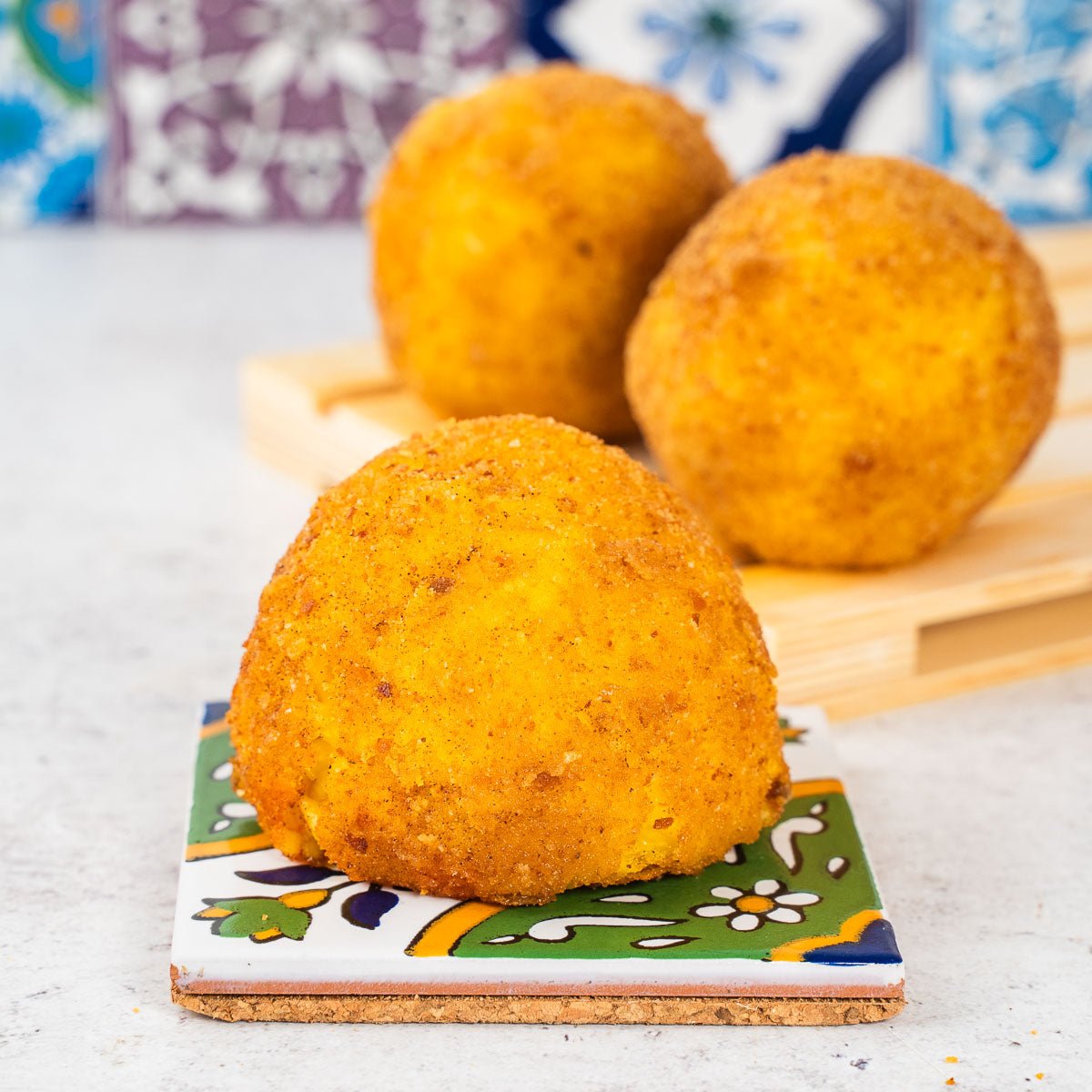 Palermitanische Arancine mit Fleischragù