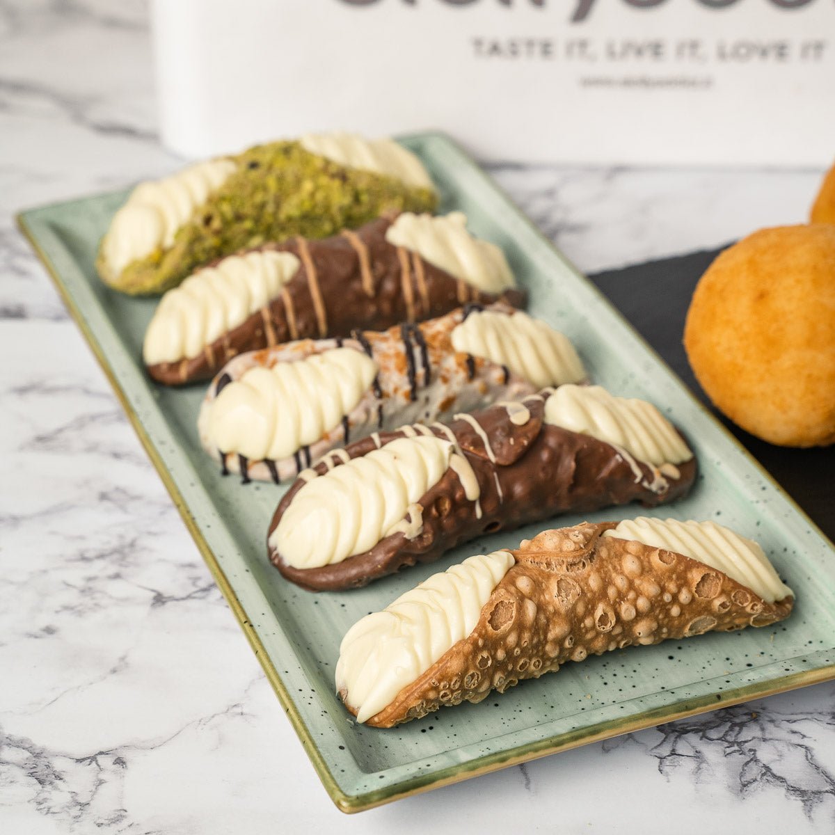 Sizilien-Probierbox – Cannoli & Arancini
