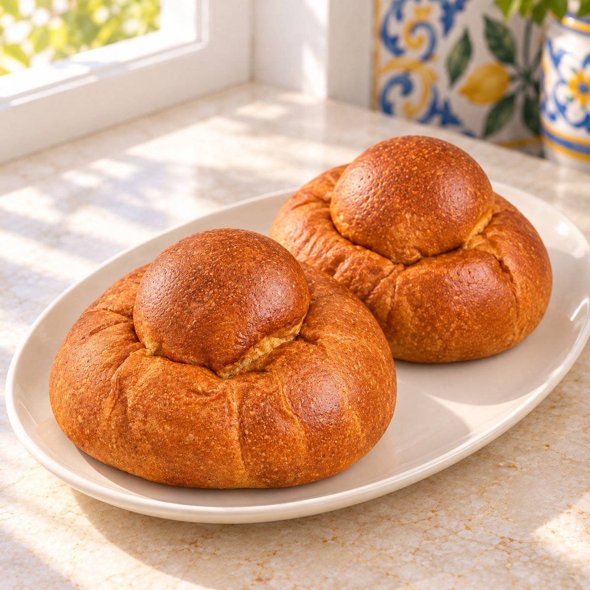 Brioche col tuppo siciliane a lunga conservazione - SicilyAddict