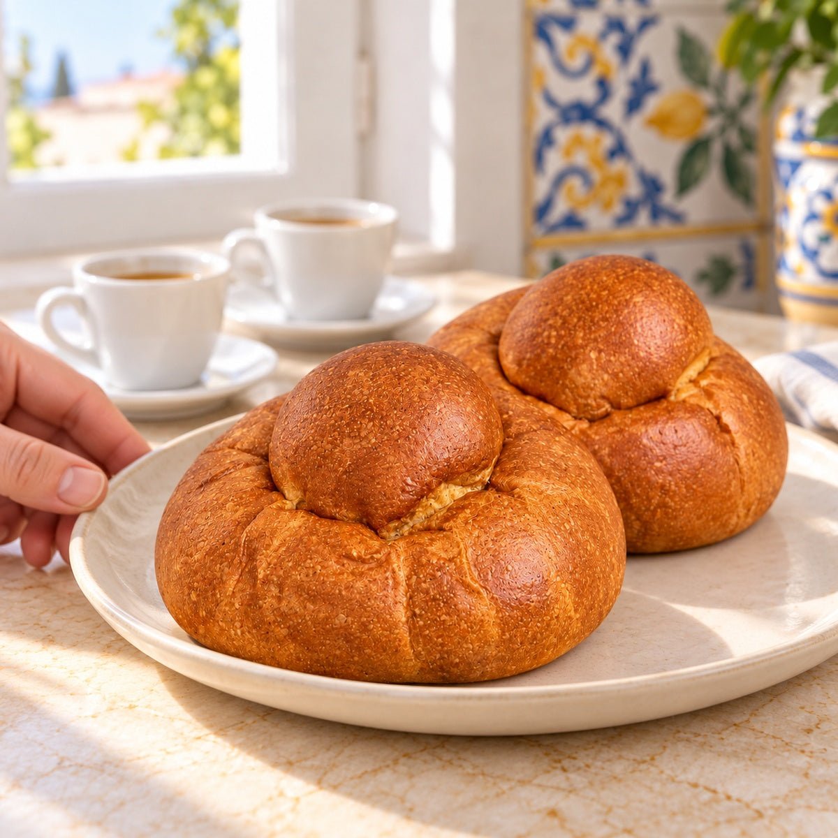 Brioche col tuppo siciliane a lunga conservazione - SicilyAddict