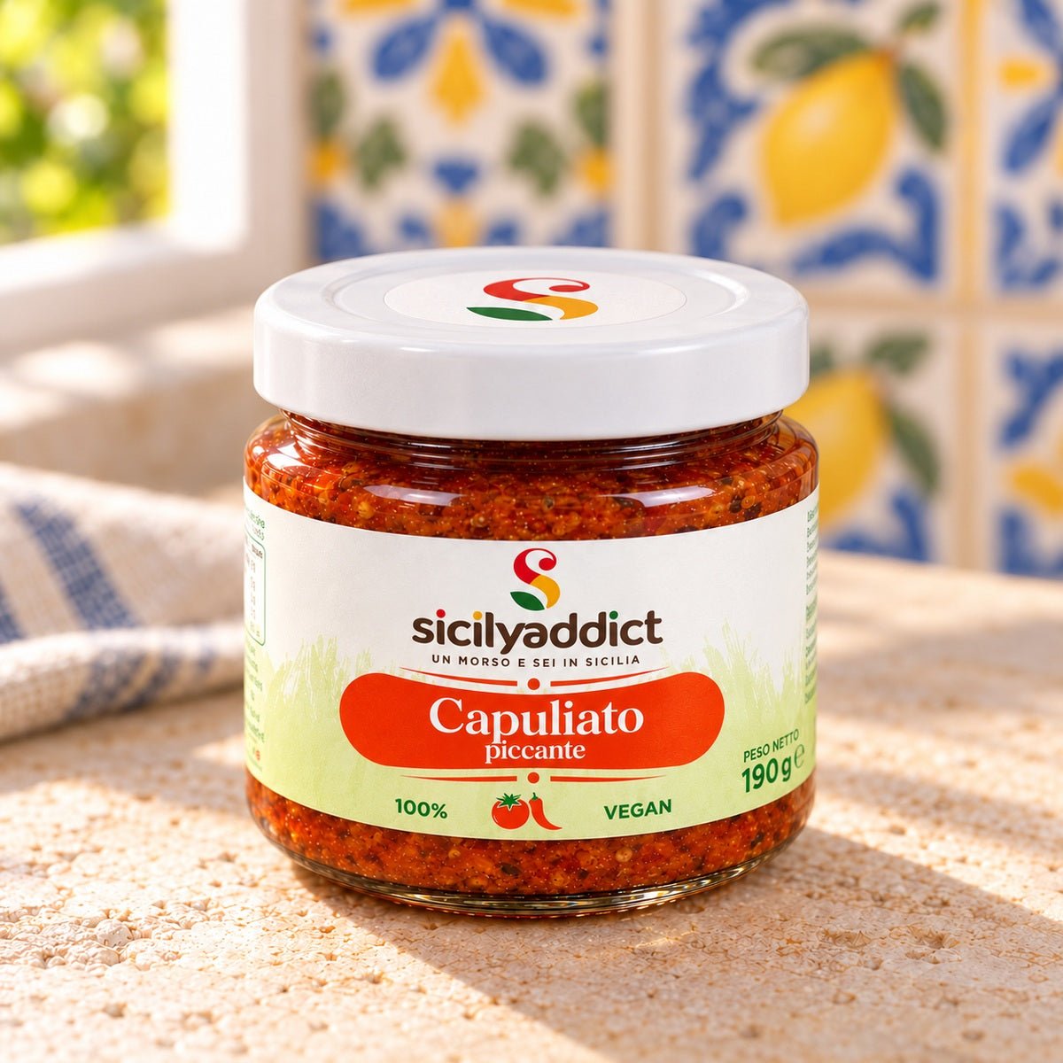 Capuliato piccante 190g - SicilyAddict