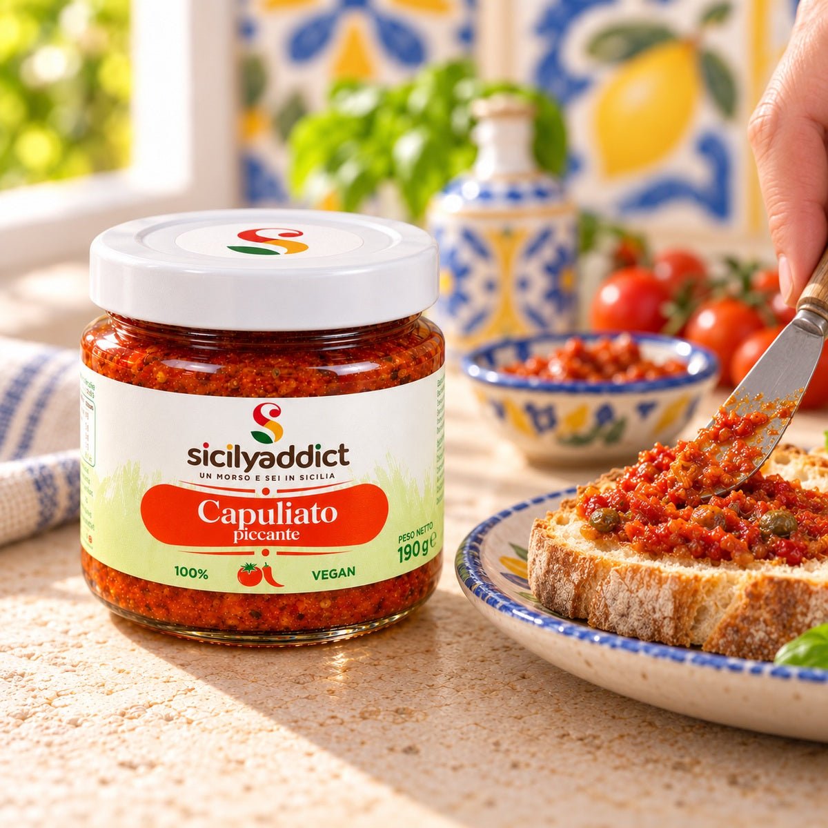 Capuliato piccante 190g - SicilyAddict