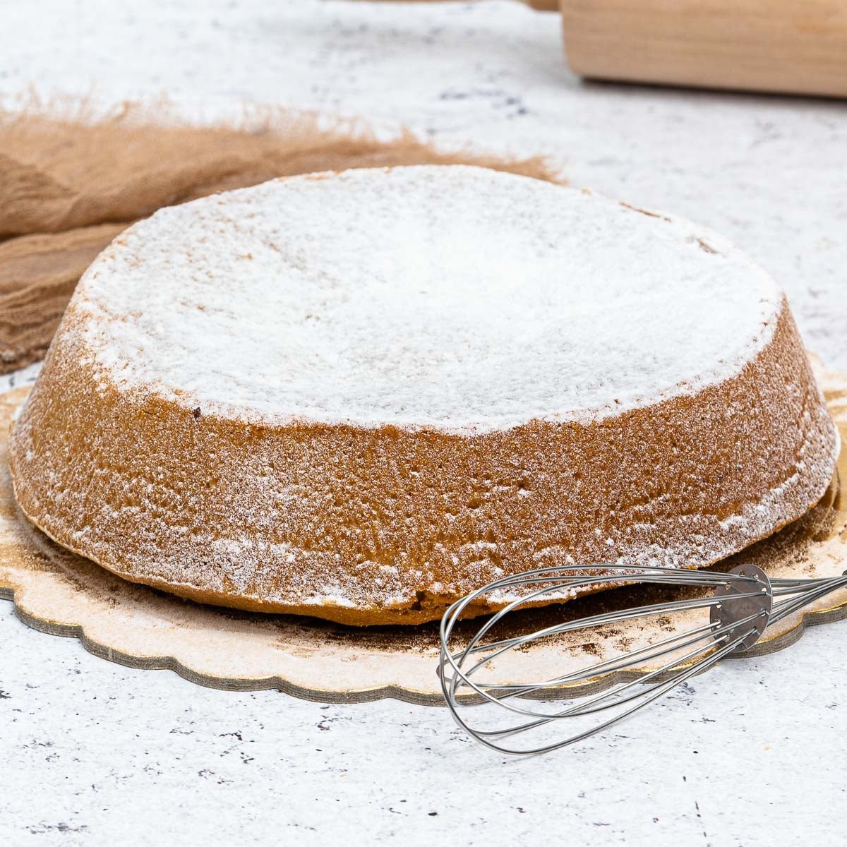 Gebackene sizilianische Cassata mit Ricotta, 900g
