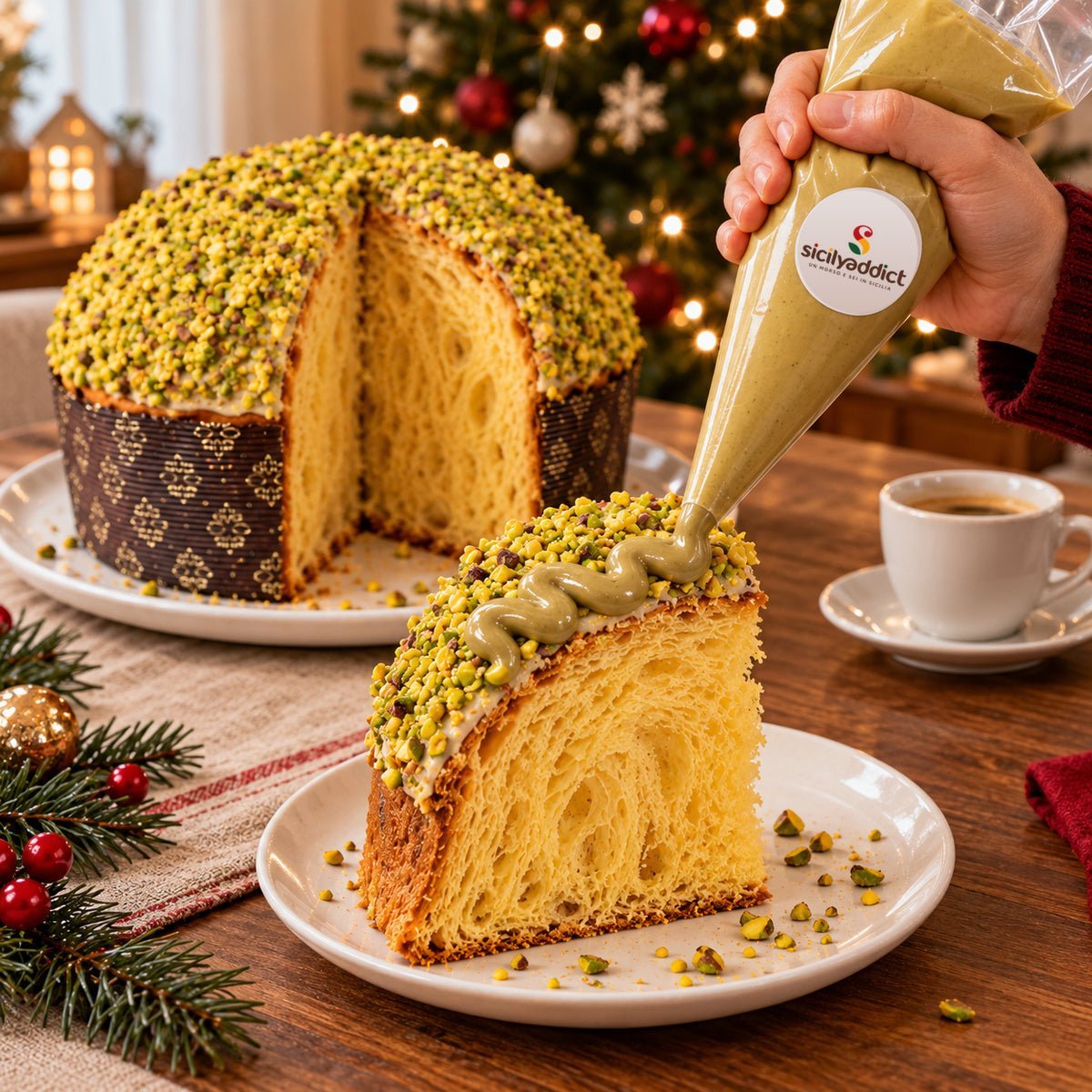 Cesta natalizia Taormina + confezione regalo - SicilyAddict