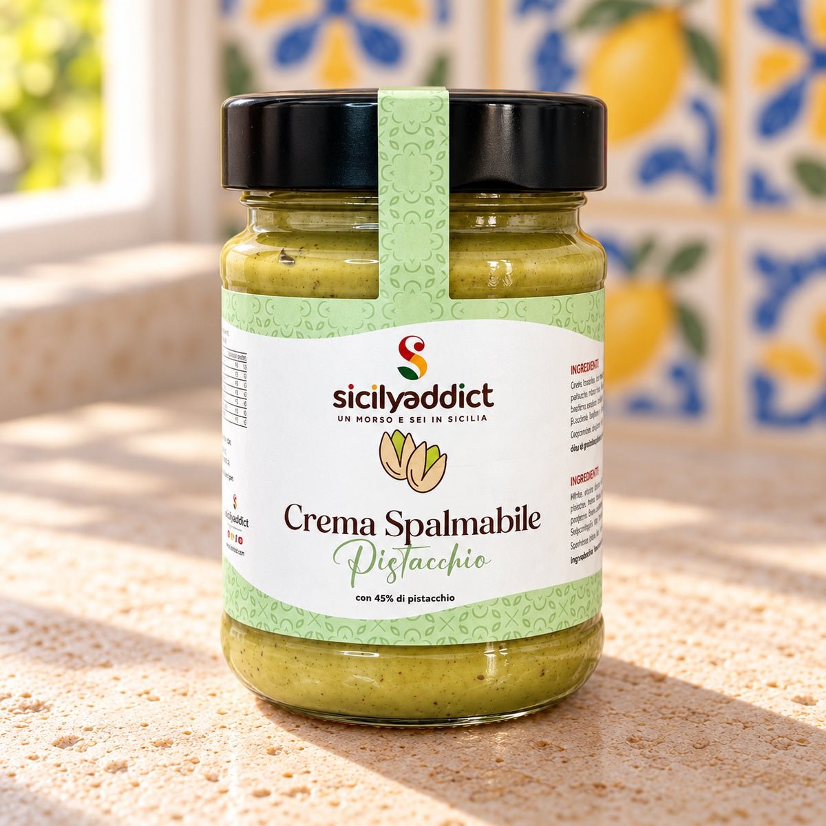 Crema al pistacchio - SicilyAddict