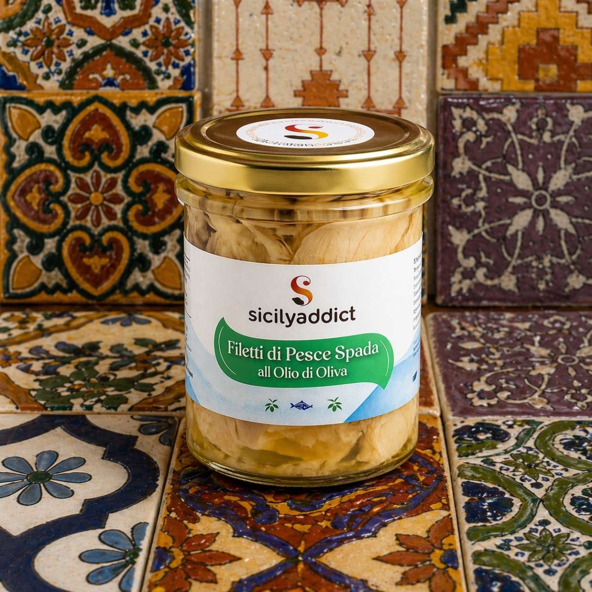 Filetti di Pescespada all'olio di oliva 200g - SicilyAddict