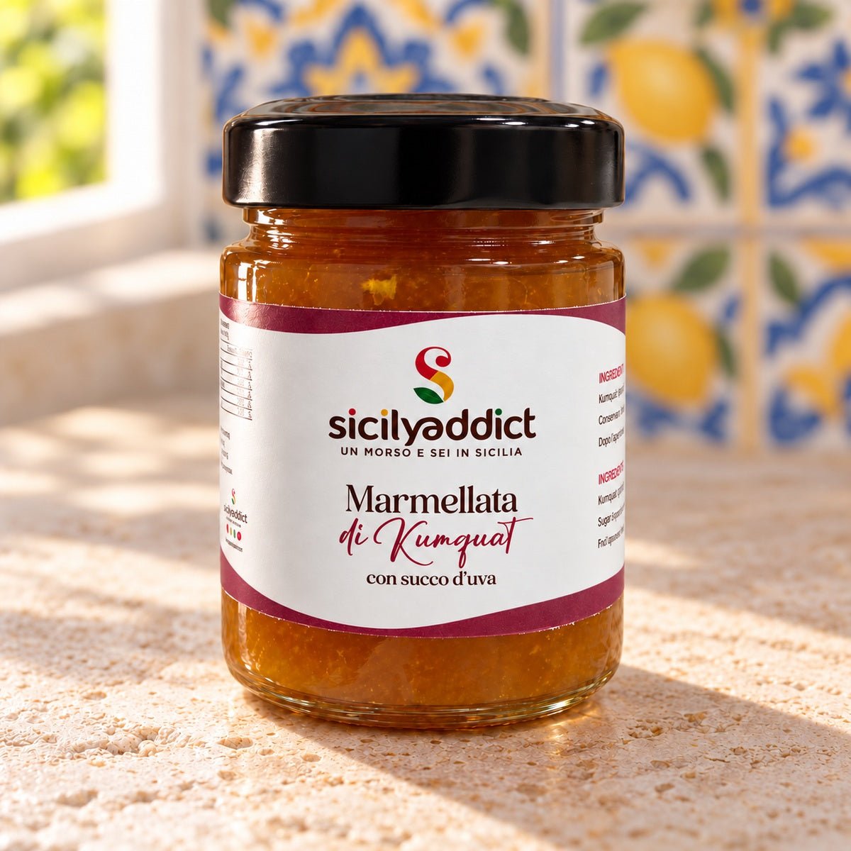 Marmellata di Kumquat 240gr - SicilyAddict