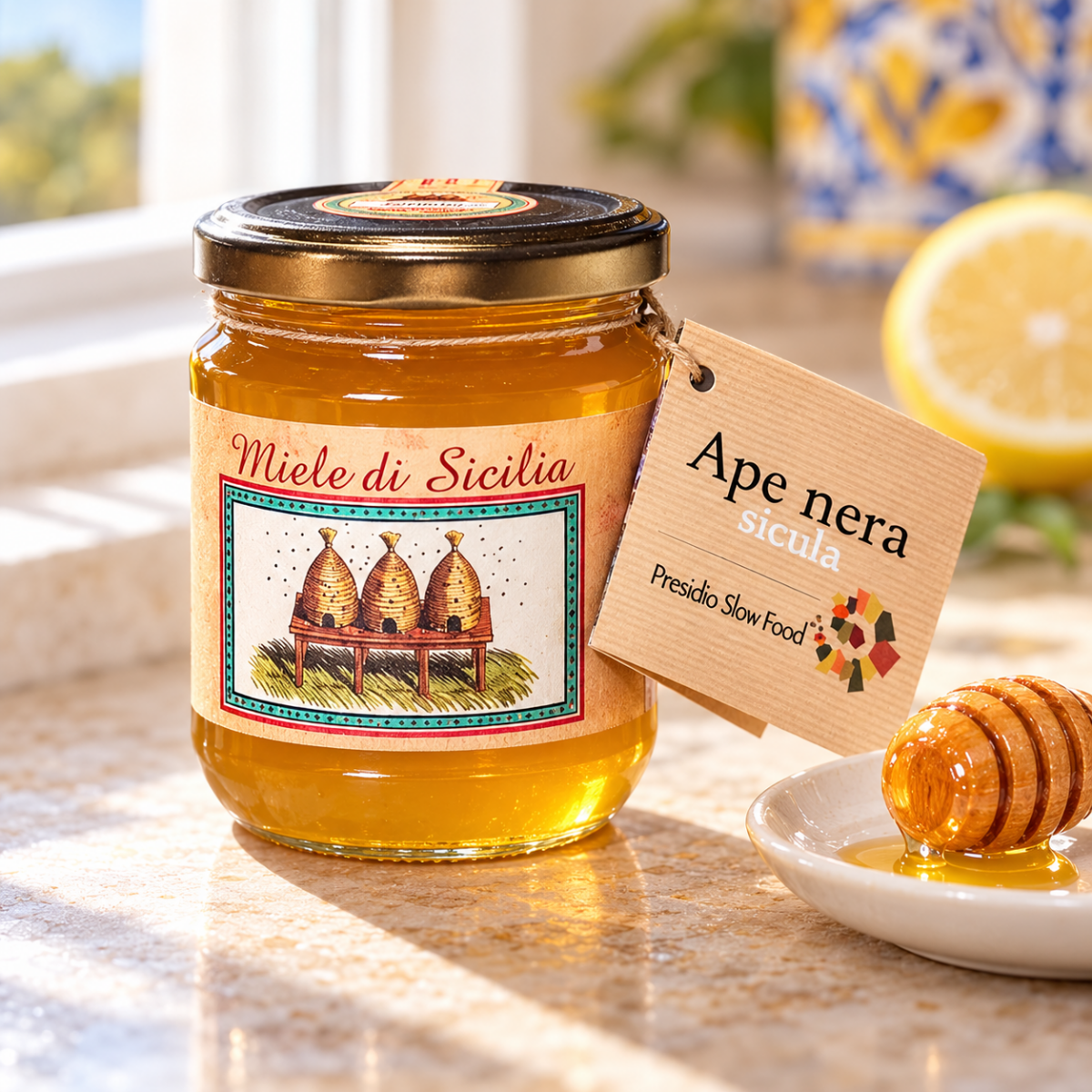 Miele di limoni 250g - SicilyAddict