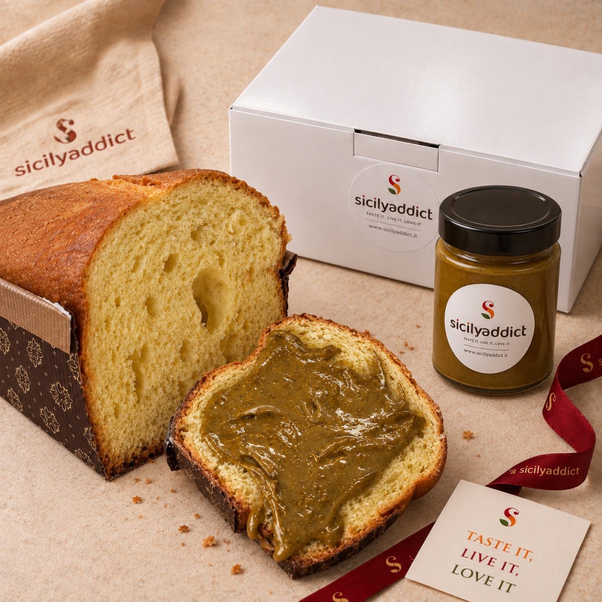 Pandolce impasto bianco - SicilyAddict