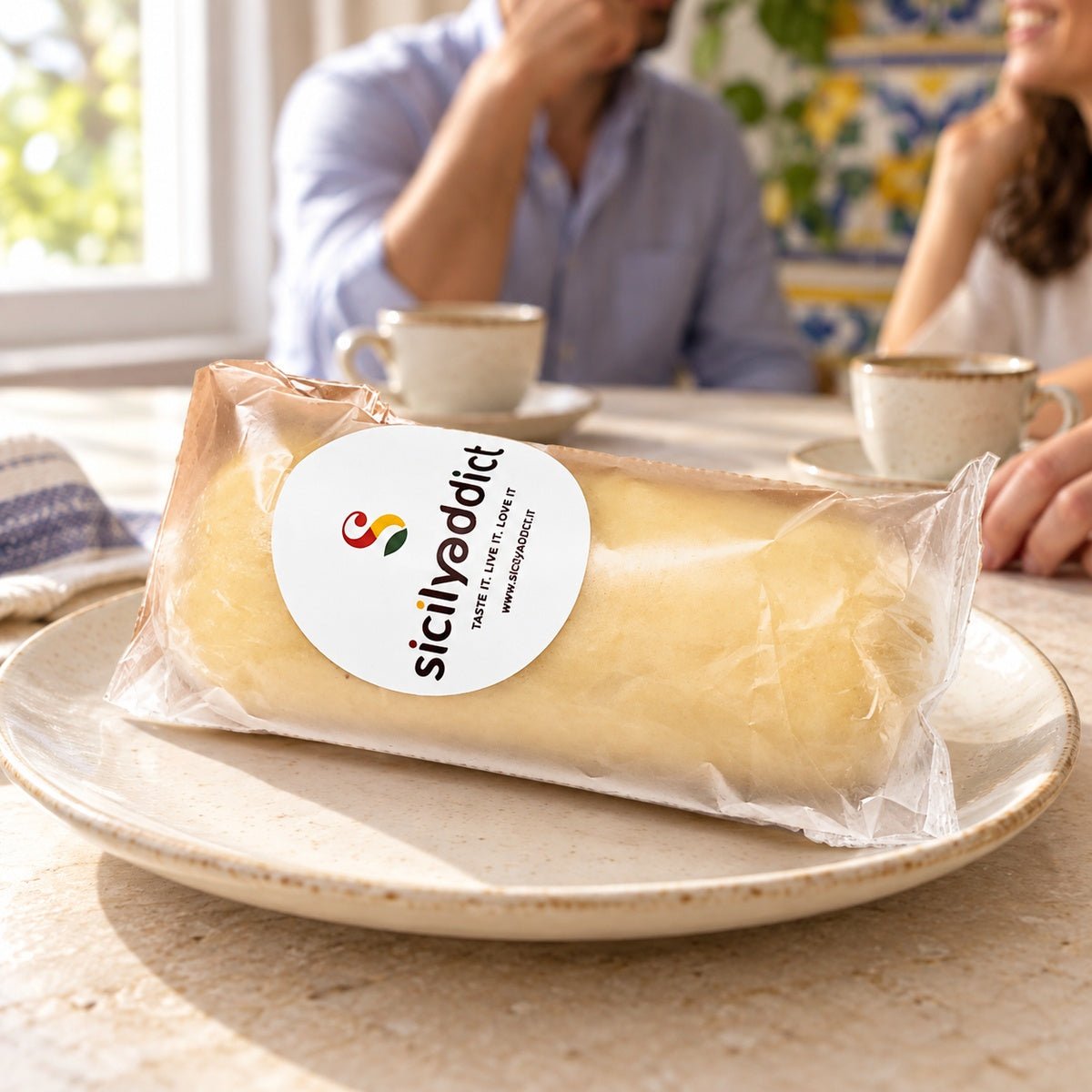 Panetto di mandorla siciliana 250g - SicilyAddict