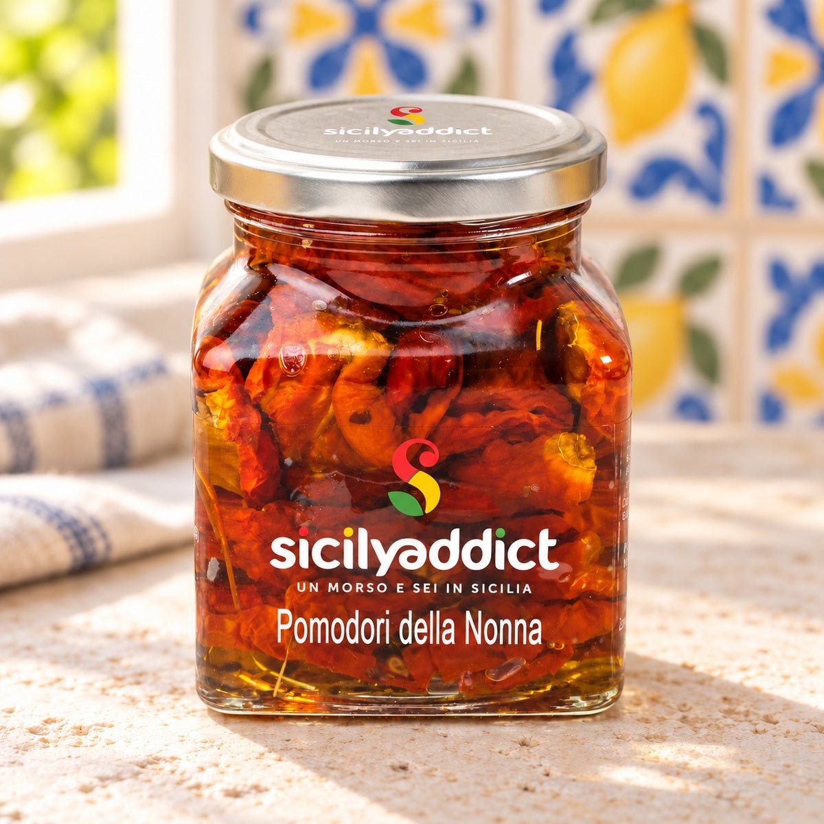 Pomodori sott'olio 280g - SicilyAddict