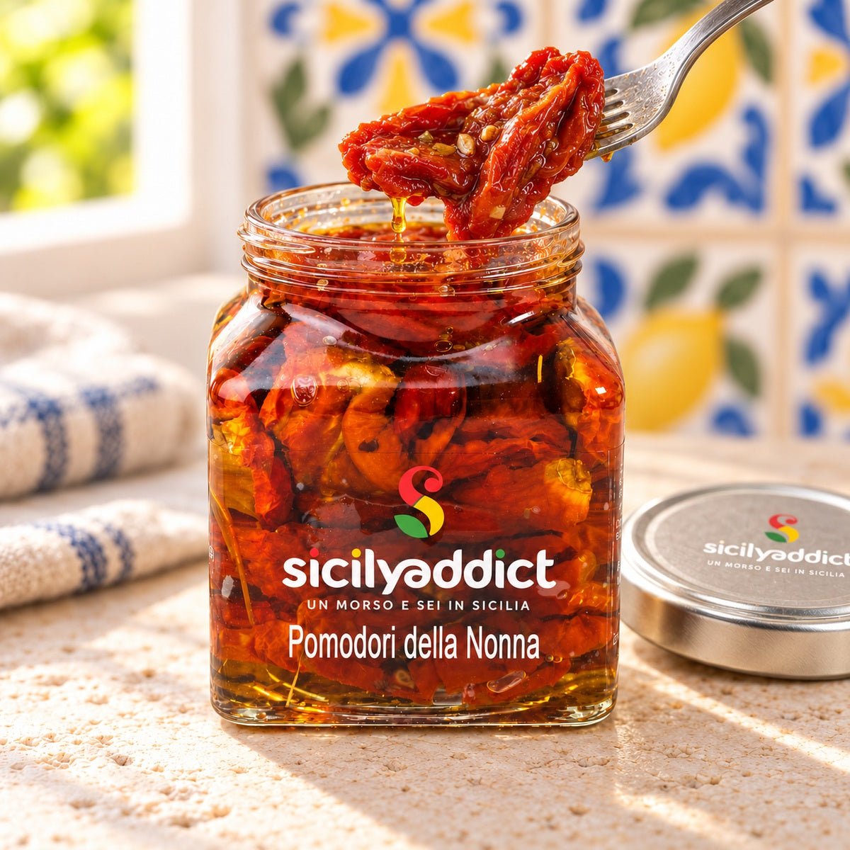 Pomodori sott'olio 280g - SicilyAddict