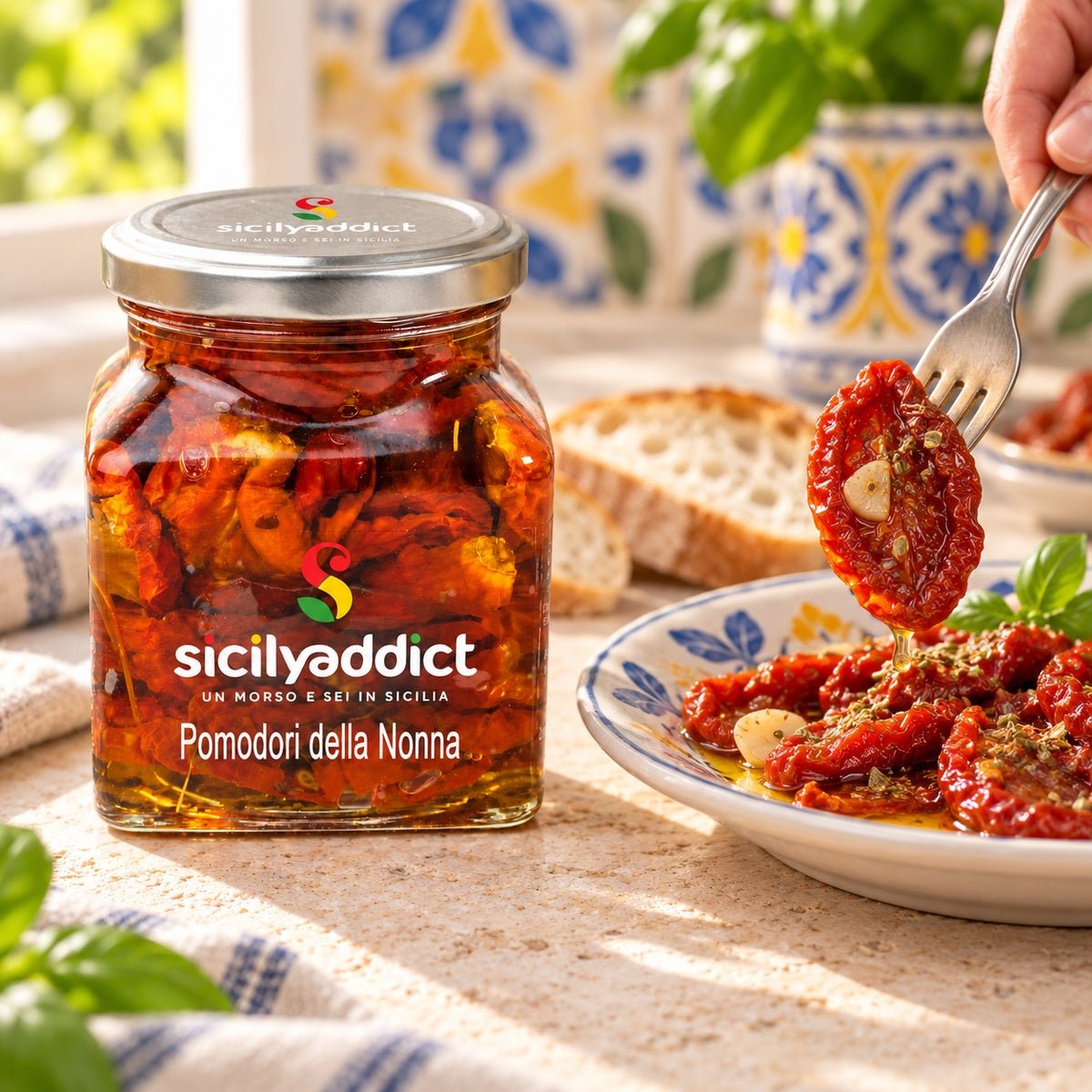 Pomodori sott'olio 280g - SicilyAddict