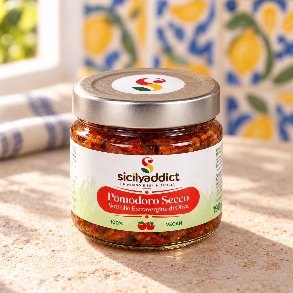 Pomodoro secco sott'olio 190g - SicilyAddict