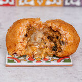 Arancini alla Norma mit Auberginen und Ricotta salata, 200 g