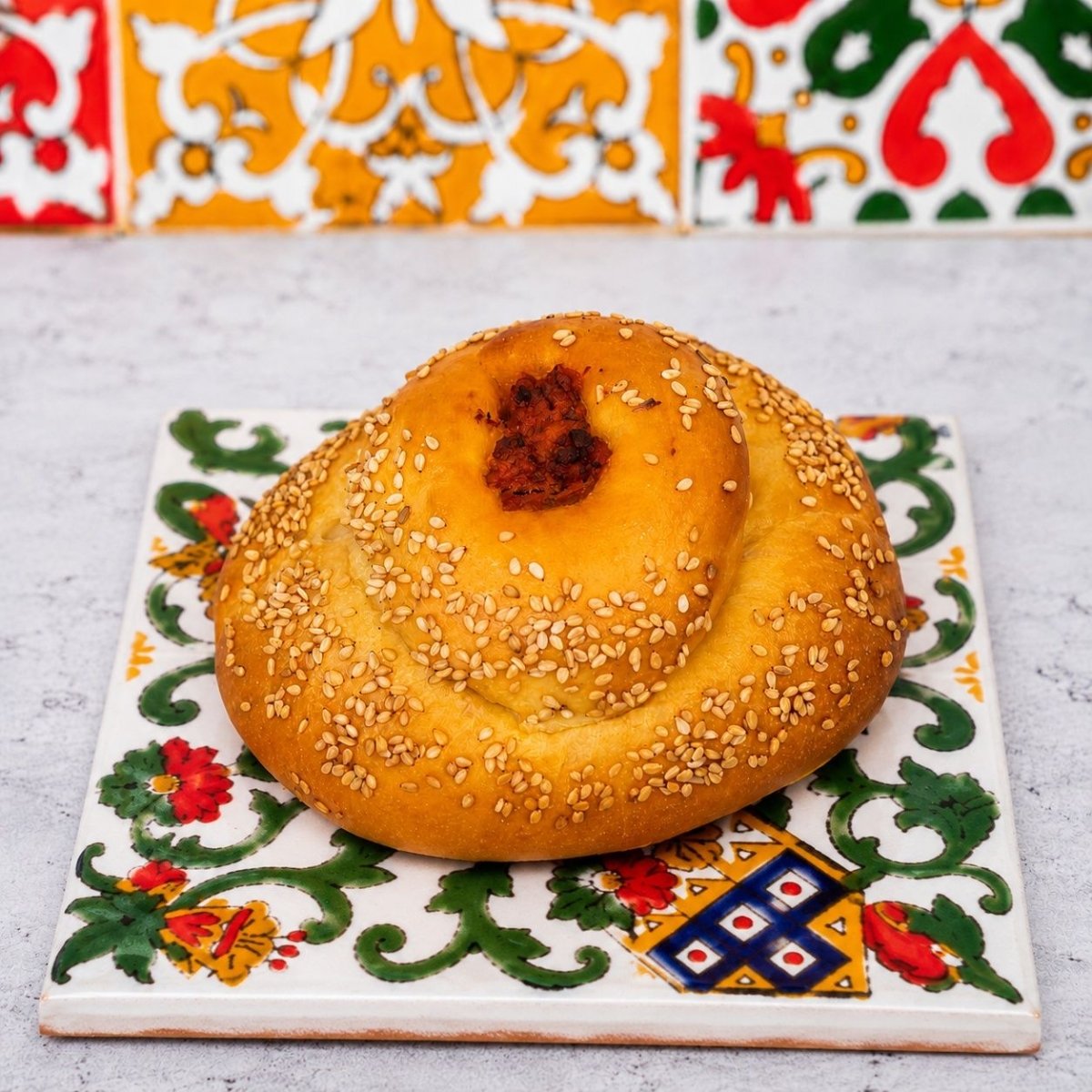 Ravazzata – gebackene sizilianische Teigtasche mit Ragù