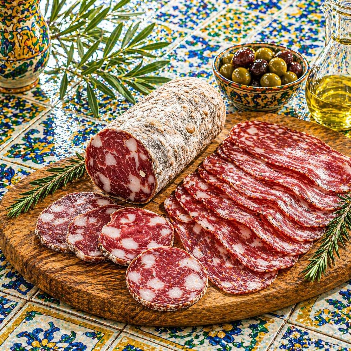 Salame di suino nero dei Nebrodi - SicilyAddict