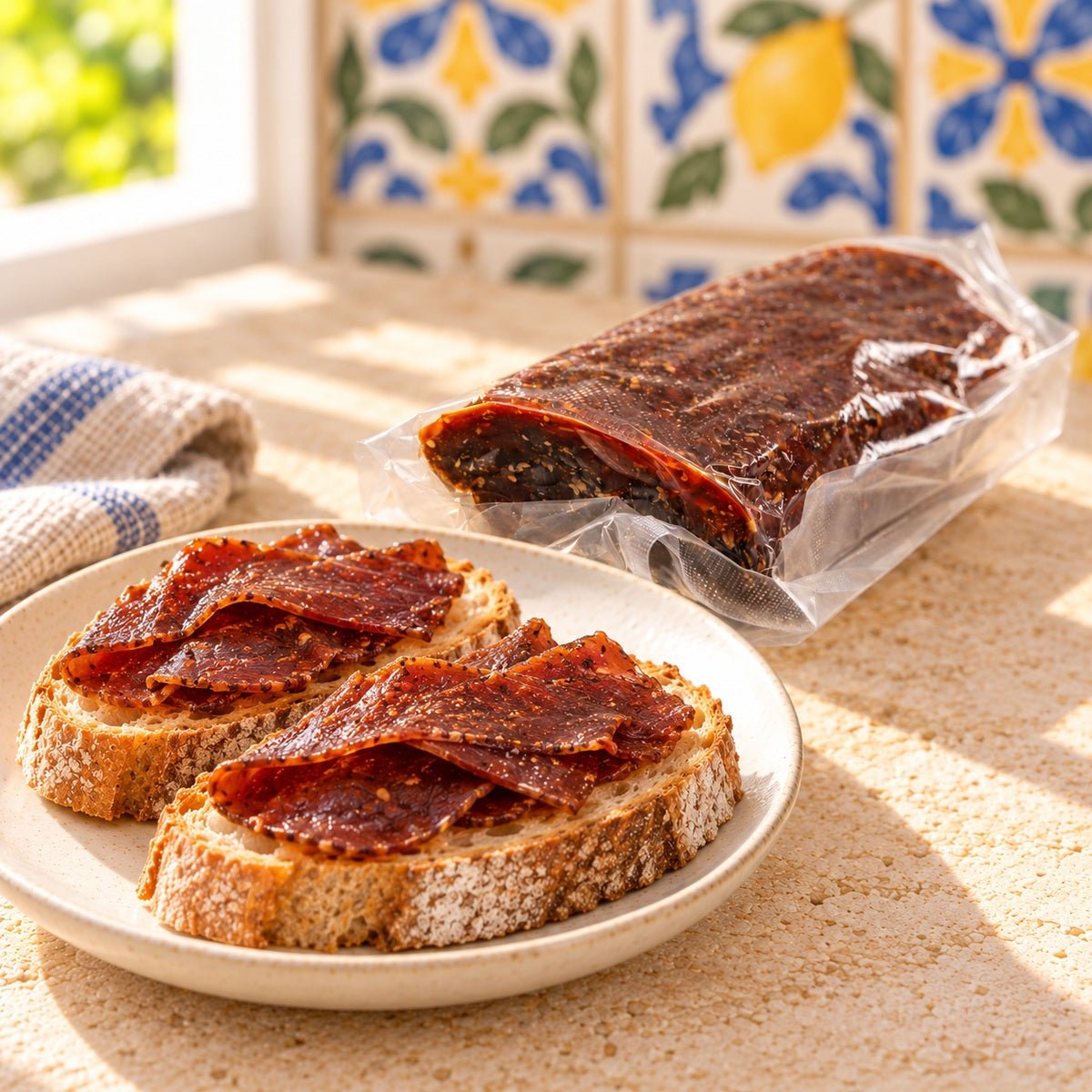 Salame di Tonno 210g - SicilyAddict